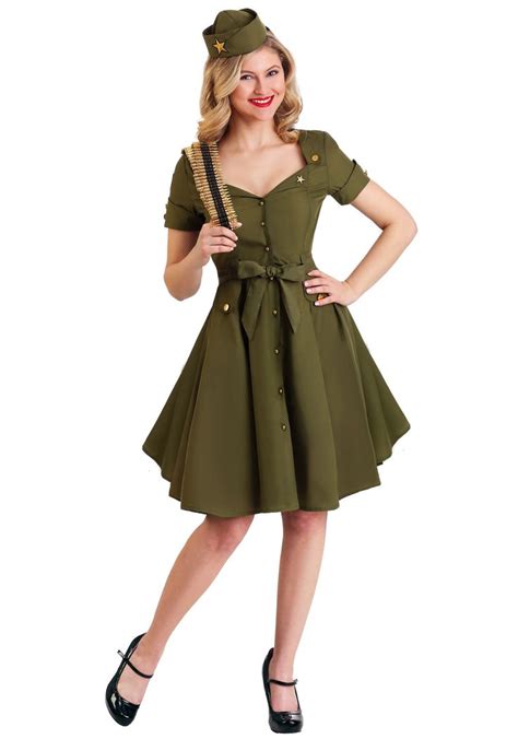 vintage women s combat cutie costume in 2020 costumes for women army