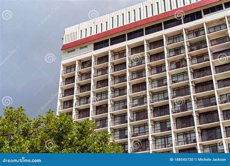 high rise hotel facade stock photo image  coastal