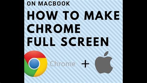 google chrome full screen  macbook youtube