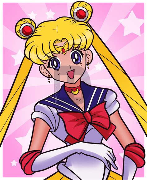 How To Draw Sailor Moon Sailor Moon Step By Step
