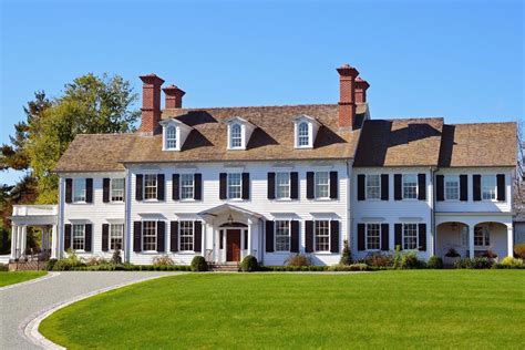 greenwich north country colonial fine homebuilding colonial house exteriors house designs