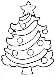 Coloring Pages Christmas Tree Easy Christmas Coloring Pages Of Kids 