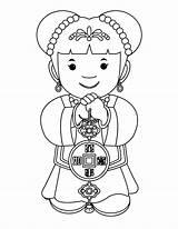 Chinese Coloring Year Pages Lantern Girl Sheet Giftofcuriosity Color Crafts Letters Decorations Pdf Getcolorings Culture Printable Activities sketch template