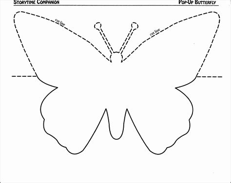 printable butterfly pop  card template  printable templates