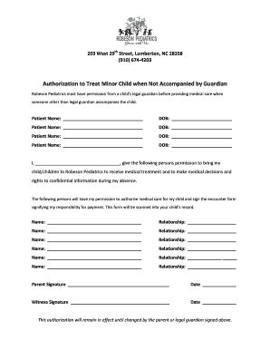 form fill consent  treat fill  printable fillable blank