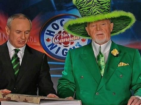 Don Cherry S St Patrick S Outfit Was Ridiculous Even For Him