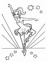 Coloring Pages Ballet Printable Girls Recommended Color sketch template