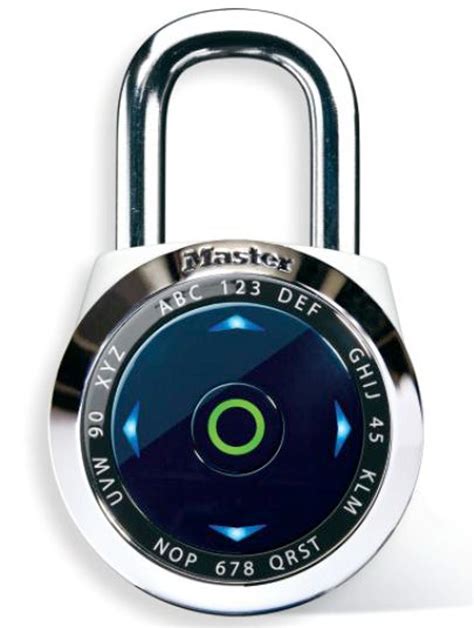 master lock introduces  dialspeed electronic padlock