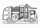 Truck Mail Coloring Pages Garbage Drawing Kids Paintingvalley Printables Wuppsy Choose Board sketch template