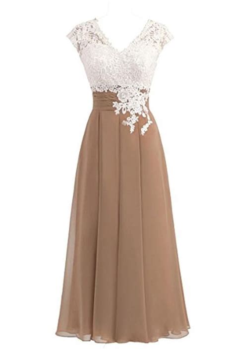 simple   ankle length  neck chiffon prom dresses formal dress p   sequin