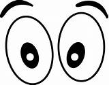 Eyes Clip Two Clipart sketch template