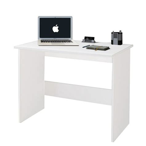 small white desk modern sturdy computer desk writing desk  small