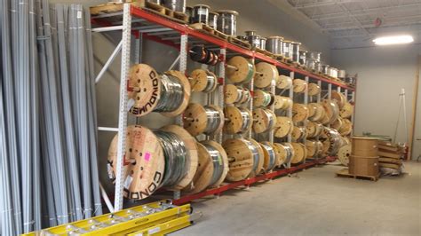 tp reconditioned teardrop cable reel storage rack system tp supply company