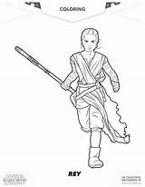 Wars Rey Coloring Star Force Awakens Printable Pages Dibujar Imprimir Kids sketch template