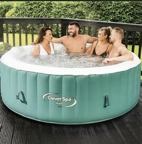 Cleverspa Inyo 4 Person Inflatable Hot Tub Brand New For Sale From