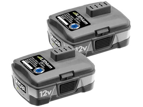 Ryobi Cb120l 12 Volt Lithium Ion Battery Pack 2 Pack