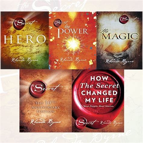 Buy Rhonda Byrne Secret Series 5 Books Collection Set Hero The Power