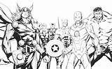 Avengers Coloring Pages Superhero Cool Kids sketch template