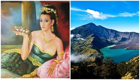 Dewi Anjani Putri Cantik Di Balik Legenda Gunung Rinjani Yang Perkasa