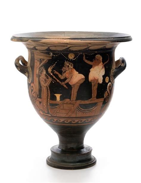 A Campanian Phlyax Vase Ngv In 2019 Vase Greek Art