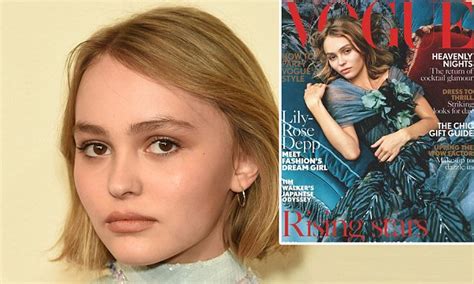 Lily Rose Depp Announces Her First Cover For British Vogue On Instagram