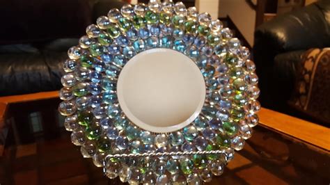 mirrored plate  gems dollar tree crafts youtube