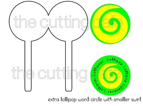 images  printable lollipop template swirl lollipop template