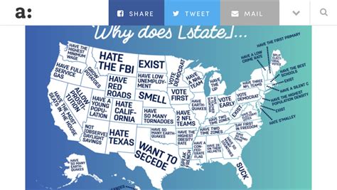 Pin By Giovanni Casseri On Humor Funny Maps Us State Map U S States