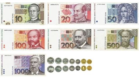 croatian national currency kuna hrvatska croatia europe tours kuna fidget toys bank notes