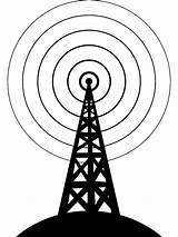 Drawing Tower Radio Clipart Signal Cell Antenna Network Vector Clip Phone Getdrawings Cork Drawings Paintingvalley Clker sketch template