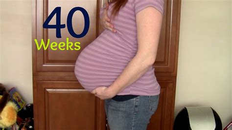 weeks pregnant youtube