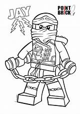 Ninjago Lloyd Coloring Pages Lego Getcolorings Jay sketch template