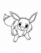 Pokemon Coloring Pages Eevee Printable Advanced Print Pikachu Colouring Color Cute Kostenlos Clipart Drucken Malvorlagen Kleurplaat Drawing Forms Rare Most sketch template