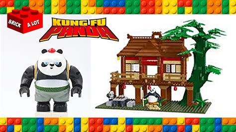 lego kung fu panda village  master po  bao unofficial set