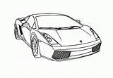 Lamborghini Coloring Pages Kids Printable Cars Colorir Para Sports sketch template