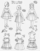 Paper Freda Friendly Dolls Doll Children Coloring Vintage Friend 1962 Picasaweb Google Lorie Guardado Desde Harding Picasa Albums Web Muñecas sketch template