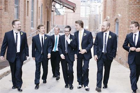 mix and match craze for bridesmaids can groomsmen do it too