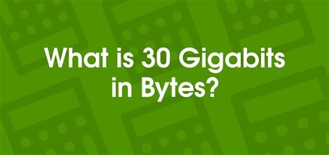 gigabits  bytes  gb   convertilo