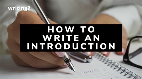 write  introduction