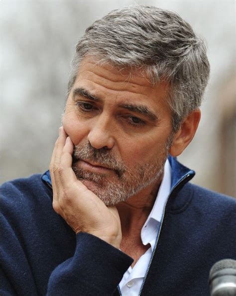 george clooney hairstyle   iconic george clooney haircut   style hair