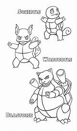 Squirtle Pokemon Wartortle Kleurplaten Pikachu Downloaden Uitprinten sketch template