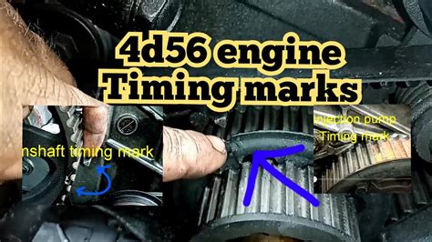 engine timing marks youtube