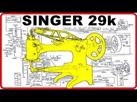 singer  parts diagram service manual singer parts list service manual  youtube