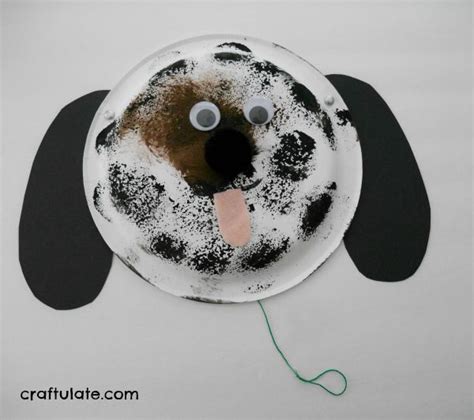 paper plate dog paper plate crafts  kids paper plate dog paper
