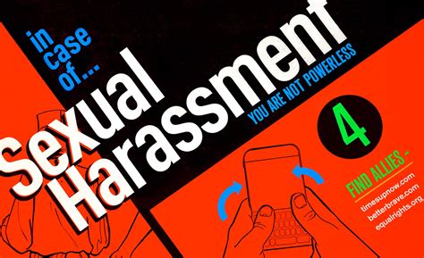 In Case Of Sexual Harassment Kelli Anderson Designs Educational Poster