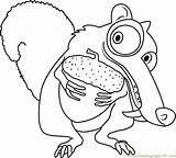 Scrat Wpid Coloringpages101 sketch template