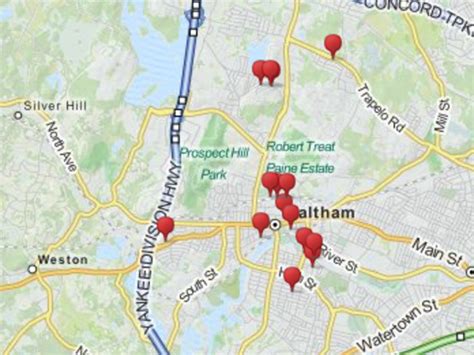sex offender map where do waltham s highest level sex offenders live