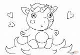 Coloring Pages Cute Unicorns Unicorn Latest Printable Getcolorings sketch template
