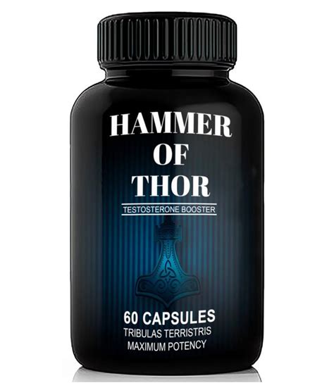 Nextonic Ayurveda Hammer Of Thor Usa Black Capsule 60 Mg Pack Of 1 Buy