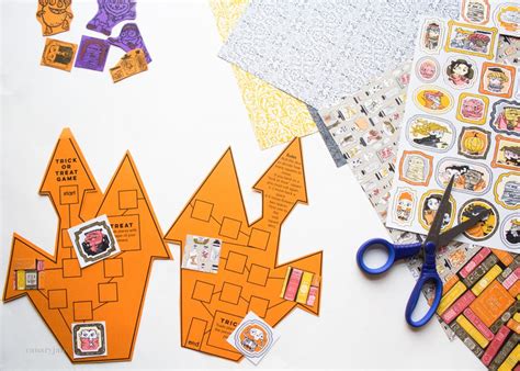 Trick Or Treat Free Printable Halloween Board Game